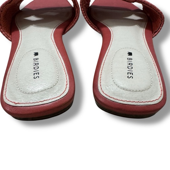 Birdies The Kiwi Raffia Slide Sandals Terracotta Women’s Size 6 - Picture 5 of 9